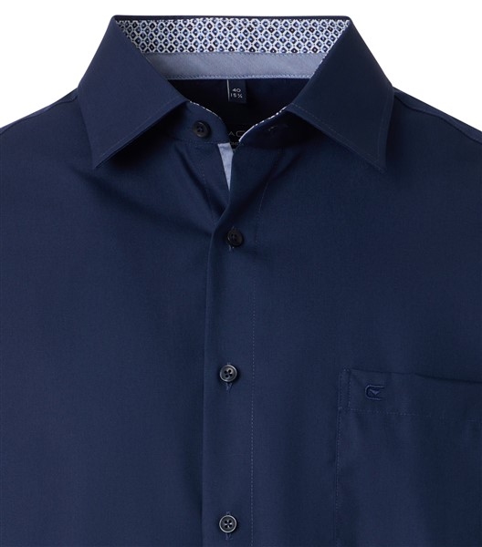 Casa Moda overhemd Comfort Fit strijkvrij, navy