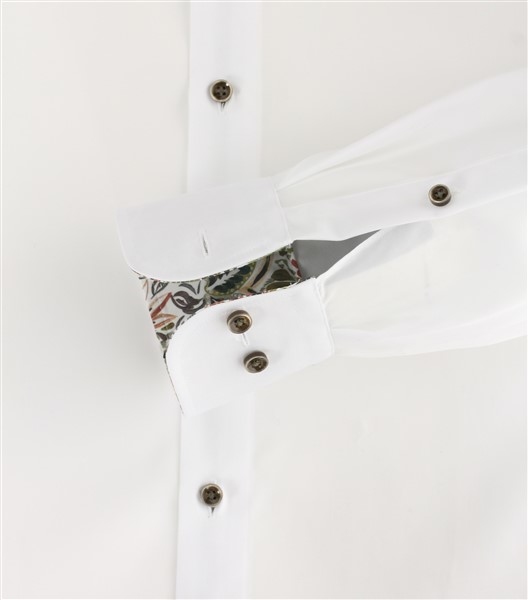 Casa Moda overhemd Comfort Fit strijkvrij, wit