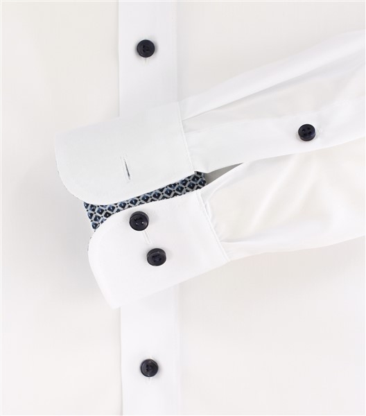 Casa Moda overhemd Comfort Fit strijkvrij, wit