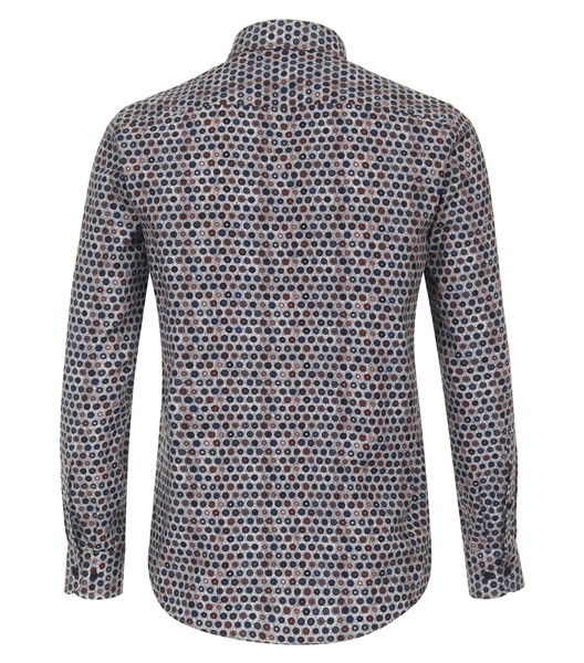 Casa Moda overhemd LM Casual Fit, antraciet
