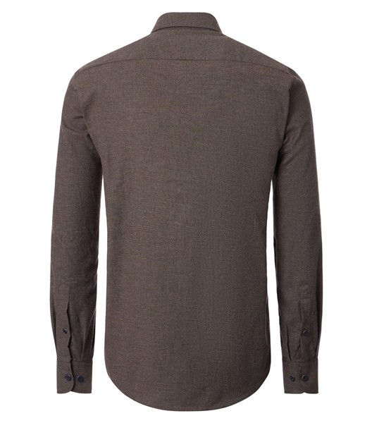 Casa Moda overhemd softfeel Casual Fit, bruin