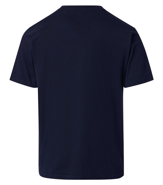 Casa Moda T-shirt ronde hals 2-pack, effen navy