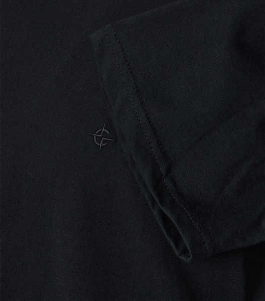 Casa Moda T-shirt V-hals 2-pack, effen zwart