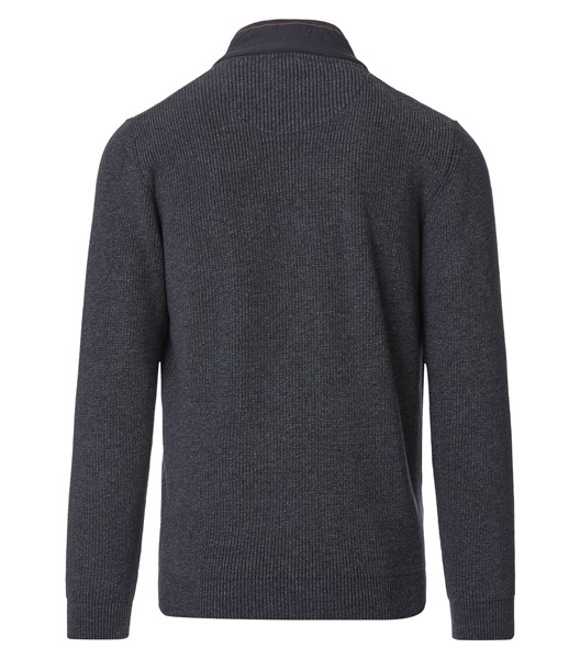 Casa Moda Wintervest gebreid, uni navy