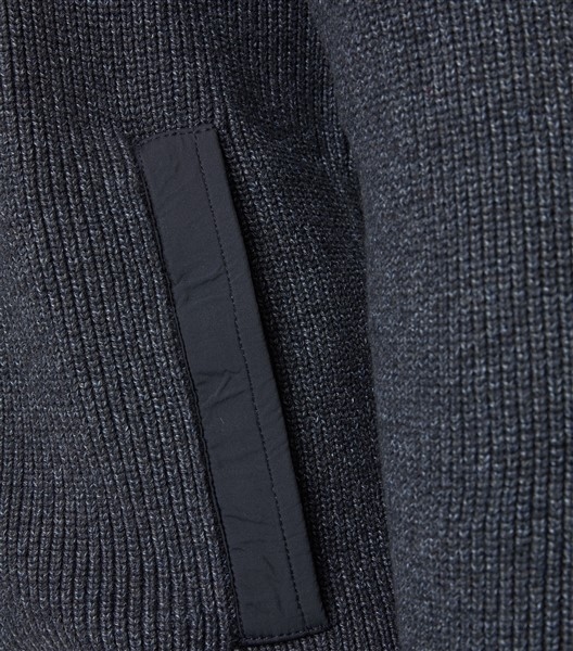Casa Moda Wintervest gebreid, uni navy