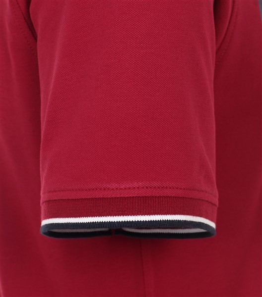 Casa Moda zomer polo 'The Miami Spirit', donkerrood