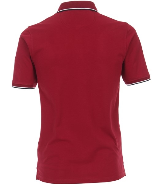Casa Moda zomer polo 'The Miami Spirit', donkerrood