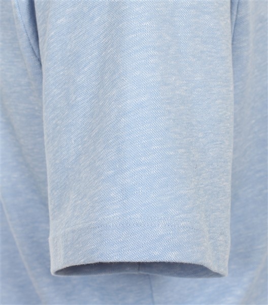 Casa Moda zomer polo Linnen editie, uni licht blauw