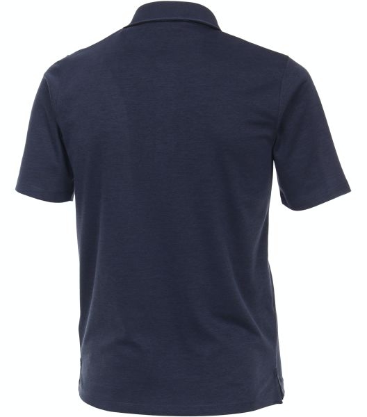 Casa Moda zomer polo m. borstzakje, uni navy blauw