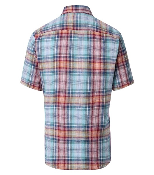 Casa Moda zomer shirt Linnen editie, geruit