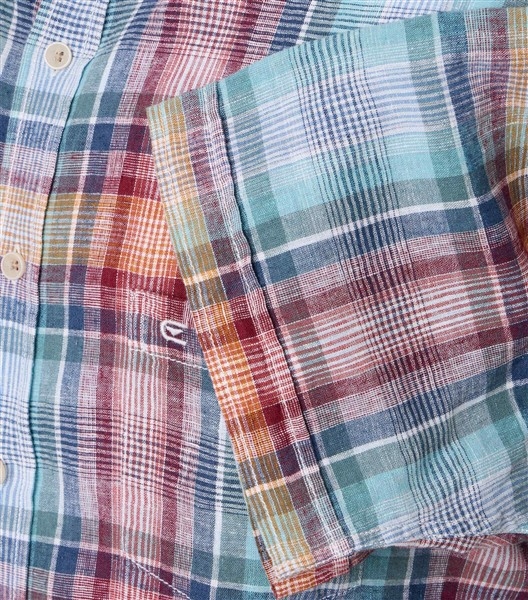 Casa Moda zomer shirt Linnen editie, geruit
