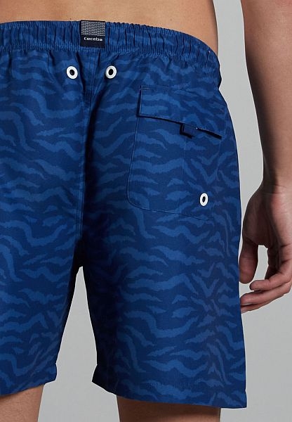 Ceceba Zwemshorts, blauwe golven
