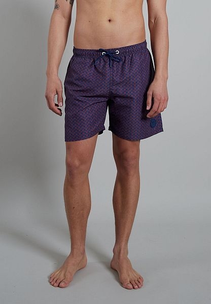 Ceceba Zwemshorts, navy-rode cirkel