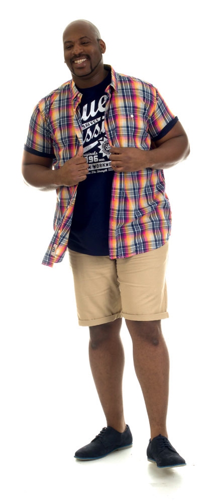 Chino shorts 'JOSH', stone beige