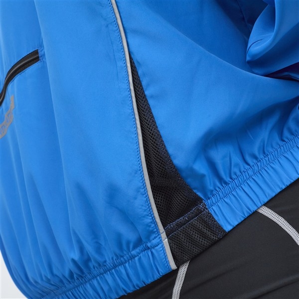 Cycling waterafstotend windjack, kobalt blauw
