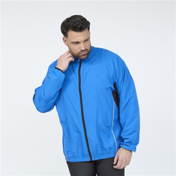 Cycling waterafstotend windjack, kobalt blauw