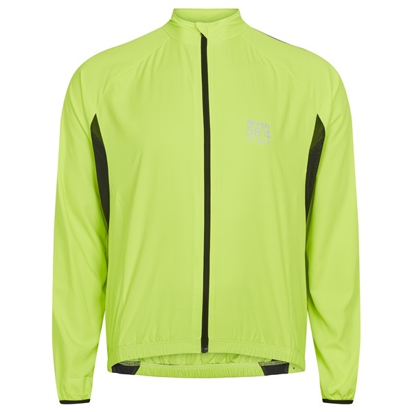 Cycling waterafstotend windjack, strong green