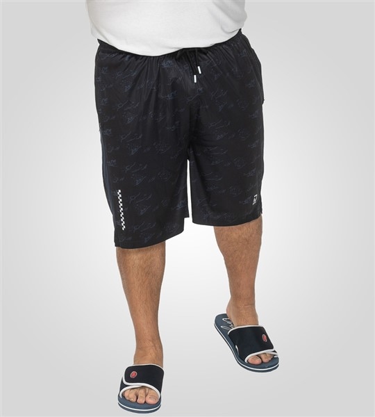 D555 Sport short Dry wear lichtgewicht, zwart