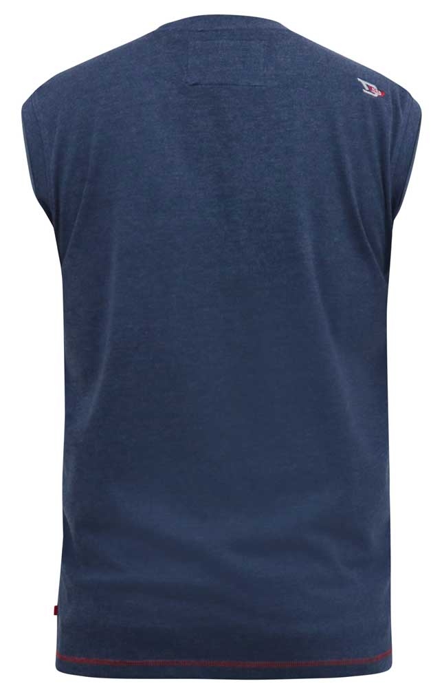 D555 Tanktop Hawaii Island, navy blauw