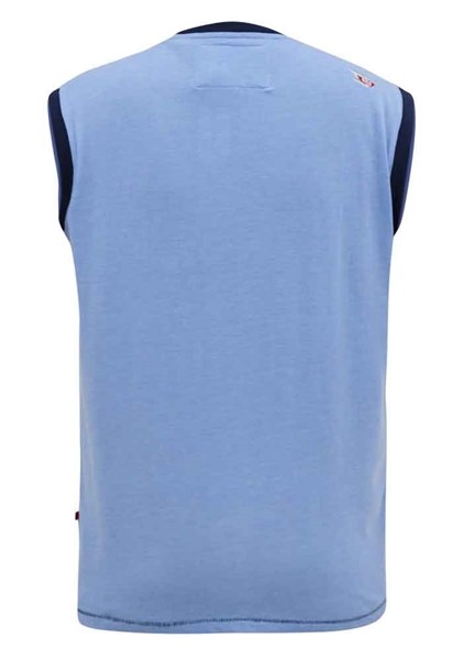 D555 Tanktop Surf Board, licht blauw