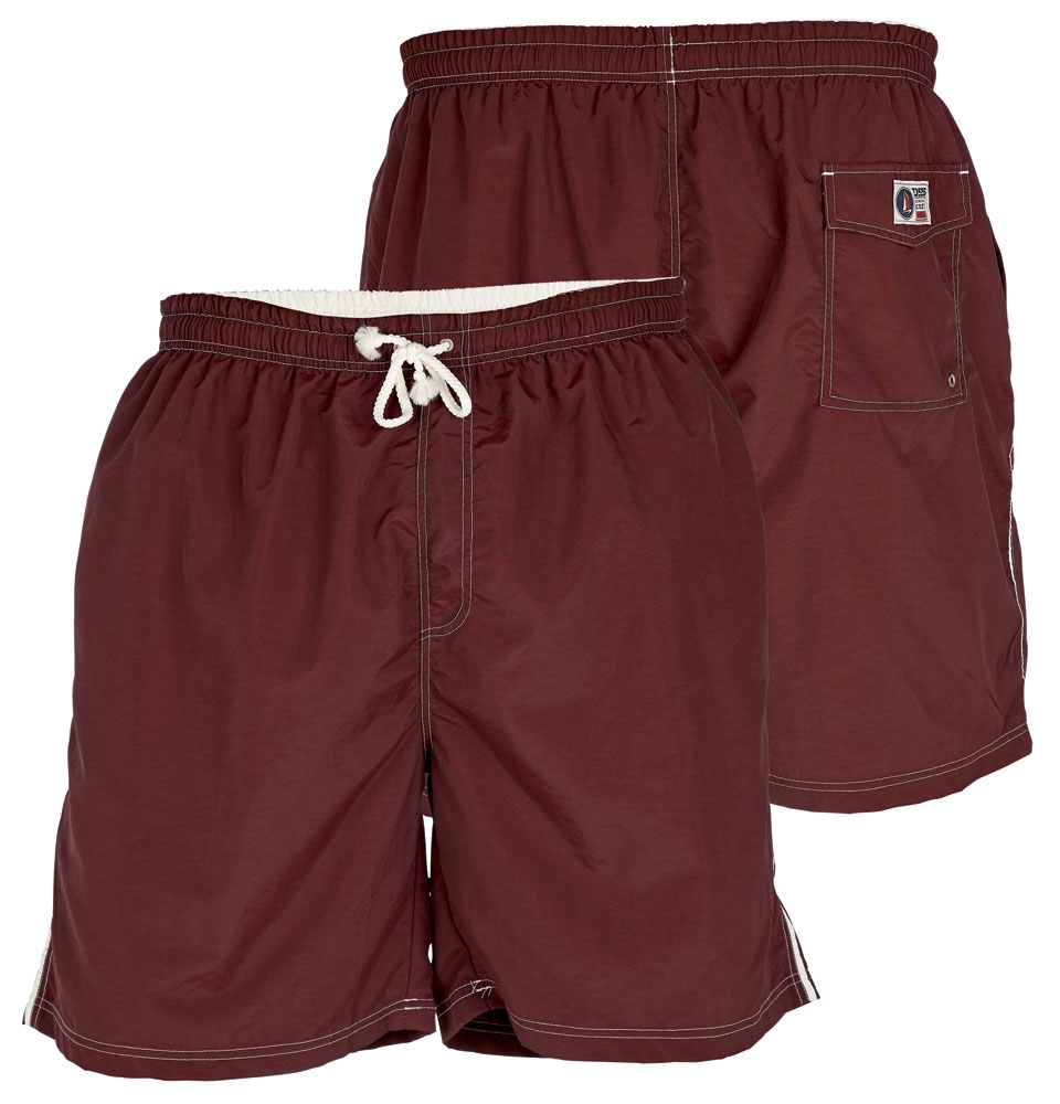 D555 Zwemshort, bordeaux