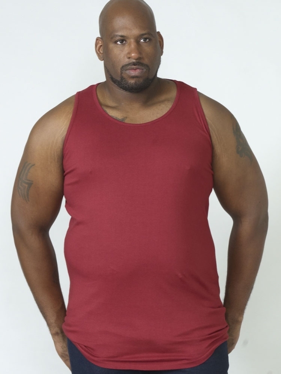 DUKE Tank top, d.rood