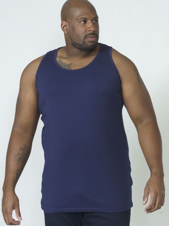 DUKE Tank top, navy blauw