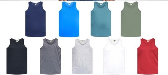 DUKE Tank top, zwart