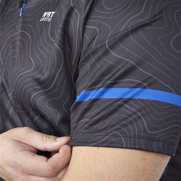Fietsshirt korte mouw, zwart