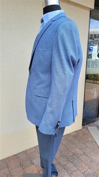 Gebr. Weis casual blazer CARLOS F, blue grey