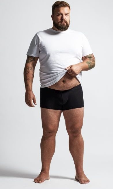 Konvex boxerpant m. stretch (set van 2), zwart
