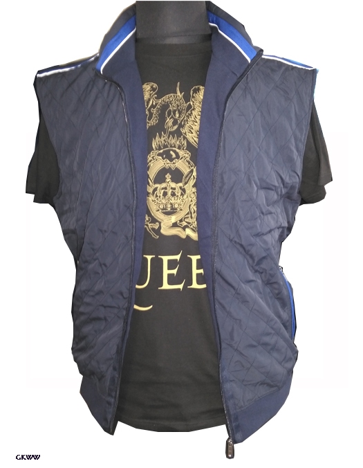 Meantime bodywarmer met rits, navy