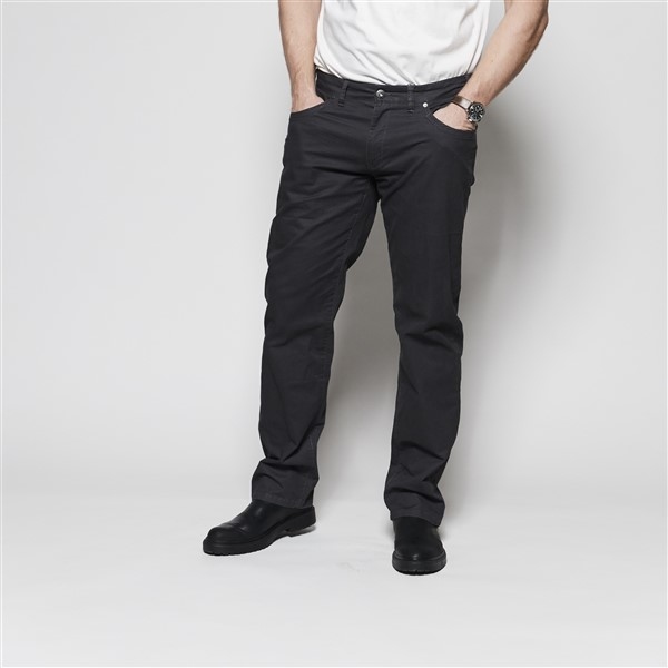 North 56°4 5-pocket broek met stretch MICK, d.grijs