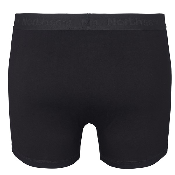 North 56°4 boxershort bamboo 2-pack, zwart
