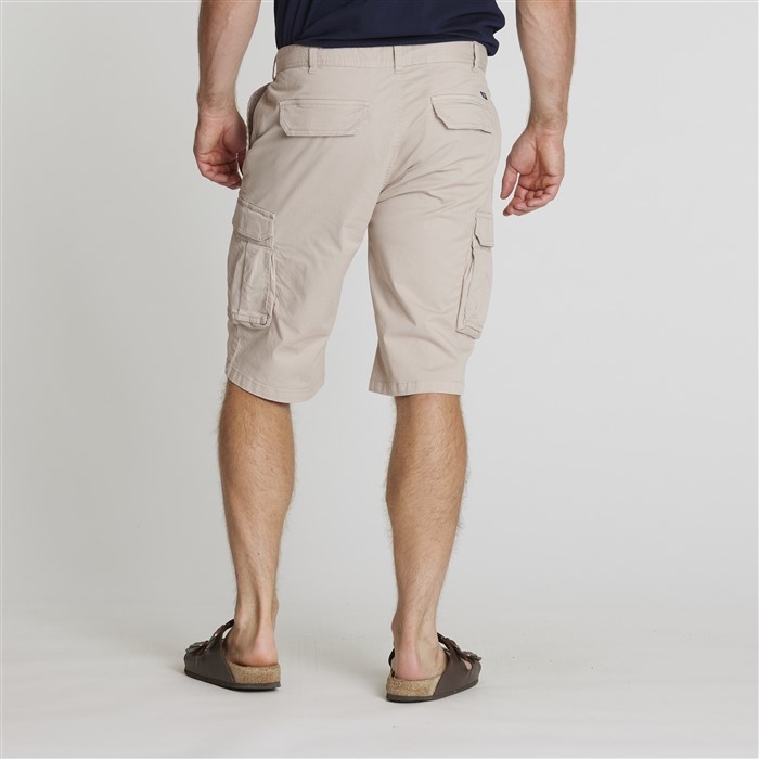 North 56°4 Cargo shorts met stretch, light sand