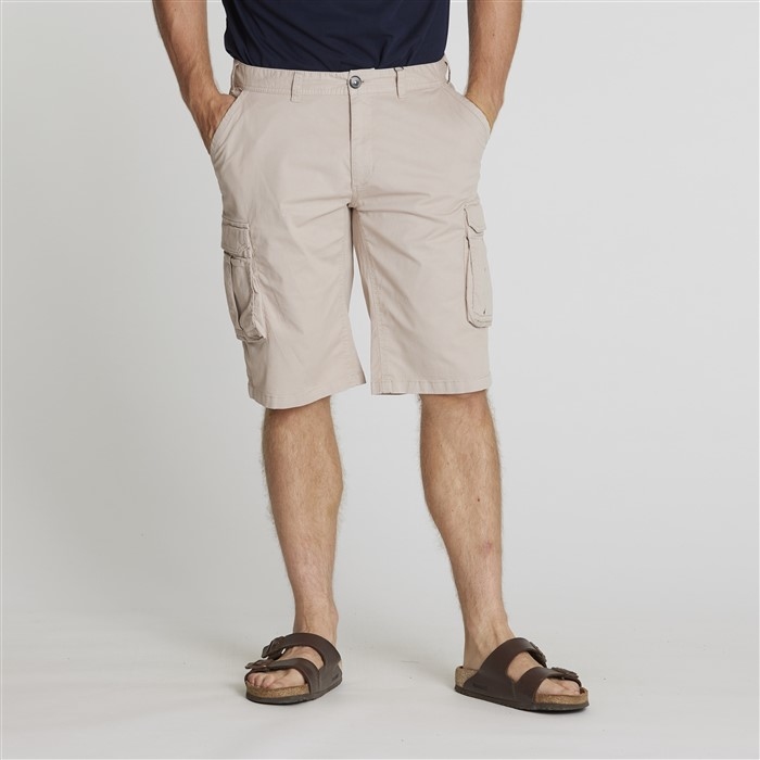 North 56°4 Cargo shorts met stretch, light sand