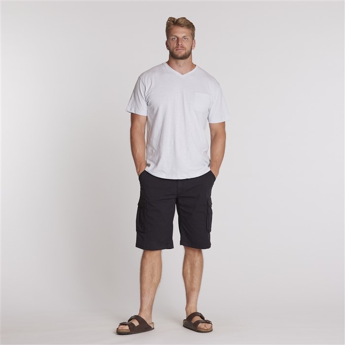 North 56°4 Cargo shorts met stretch, zwart