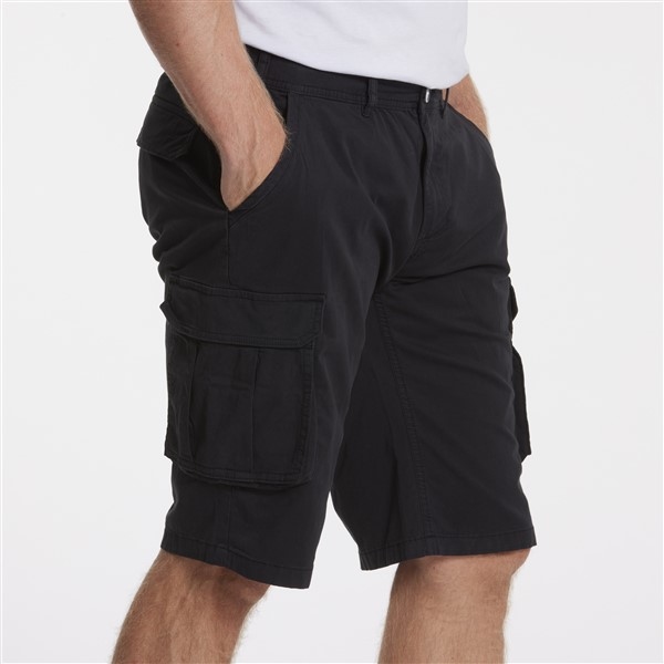 North 56°4 Cargo shorts met stretch, zwart