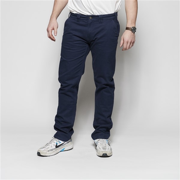 North 56°4 Chino pantalon met stretch RINGO, navy