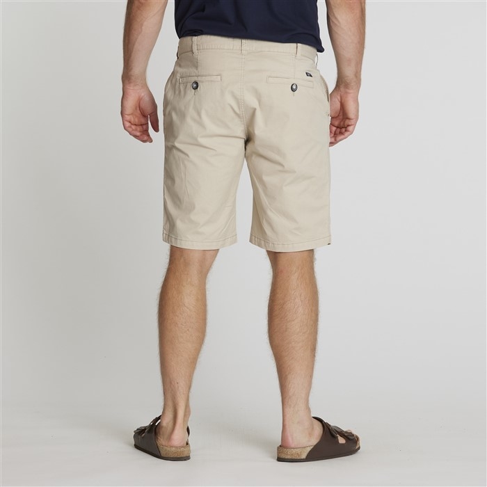 North 56°4 Chino shorts m. stretch, licht sand