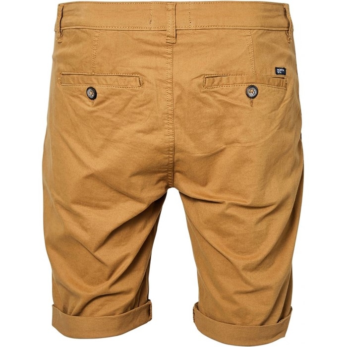 North 56°4 Chino shorts met stretch, koperbruin