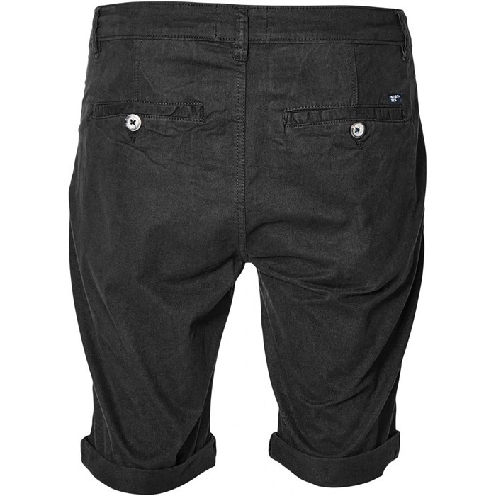 North 56°4 Chino shorts met stretch, zwart