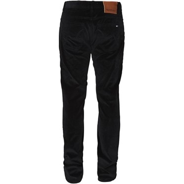 North 56°4 Corduroy broek m. stretch, zwart