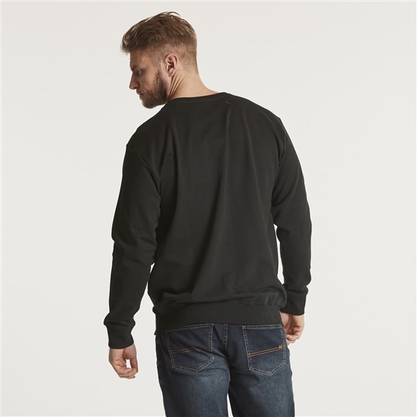 North 56°4 crew neck sweater, zwart