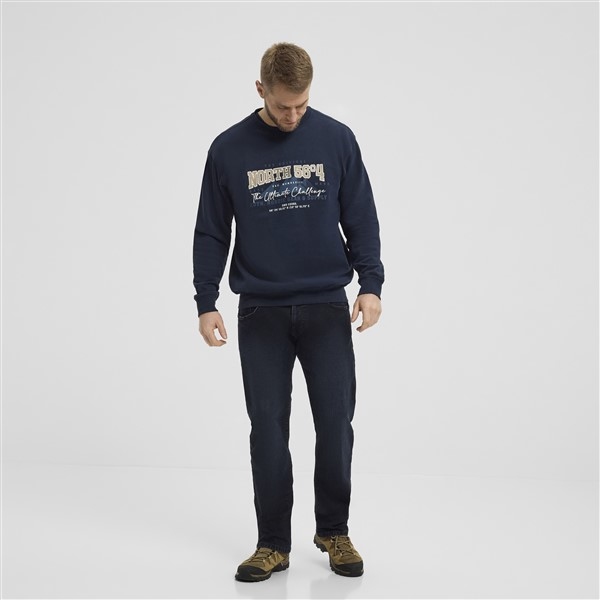 North 56°4 crewneck sweater 'NORTH 56°4', navy