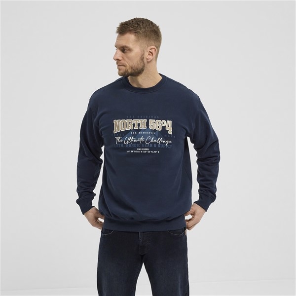 North 56°4 crewneck sweater 'NORTH 56°4', navy