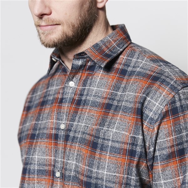 North 56°4 flanel blouse lange mouw, geruit