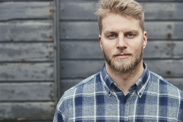 North 56°4 Flanel overhemd, geruit navy/blauw