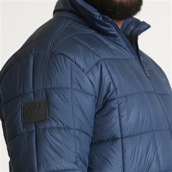 North 56°4 Hybrid puffer winterjack, navy blauw