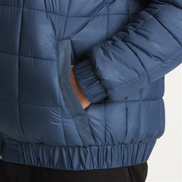 North 56°4 Hybrid puffer winterjack, navy blauw
